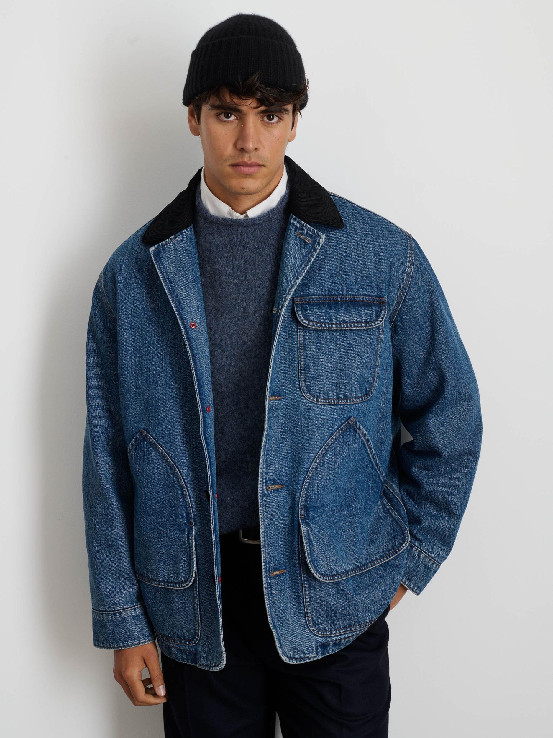 Frontier Jacket In Denim Product Image