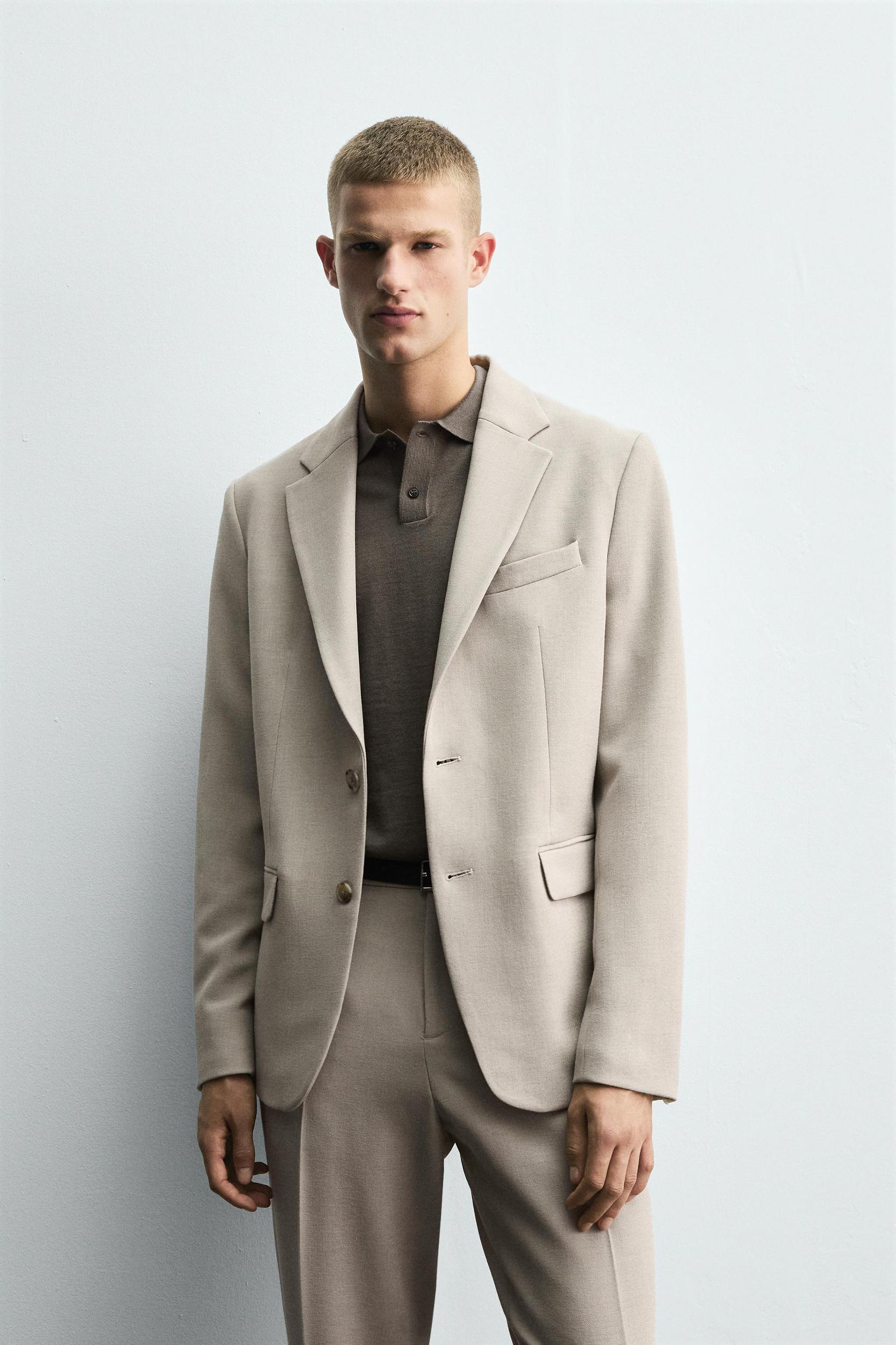 SLIM FIT SUIT BLAZER Product Image