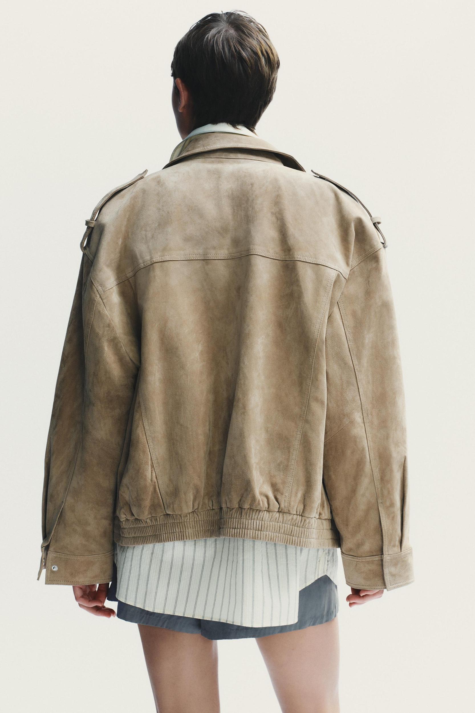 SUEDE LEATHER JACKET Product Image