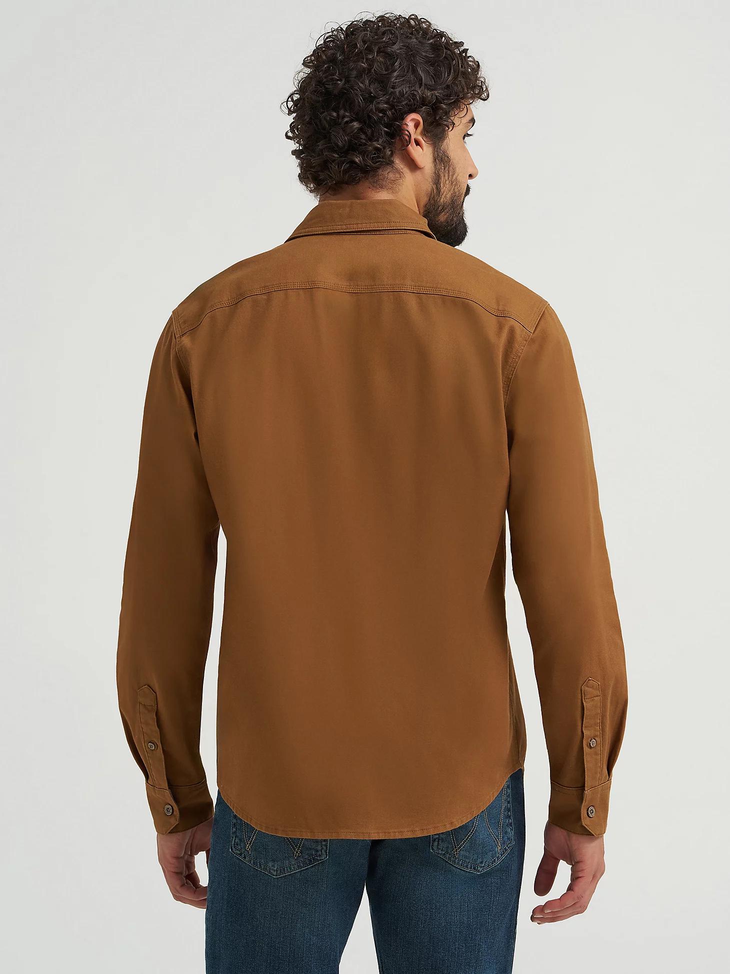 Men's Wrangler® Epic Soft™ Stretch Twill Shirt in Dachshund Product Image