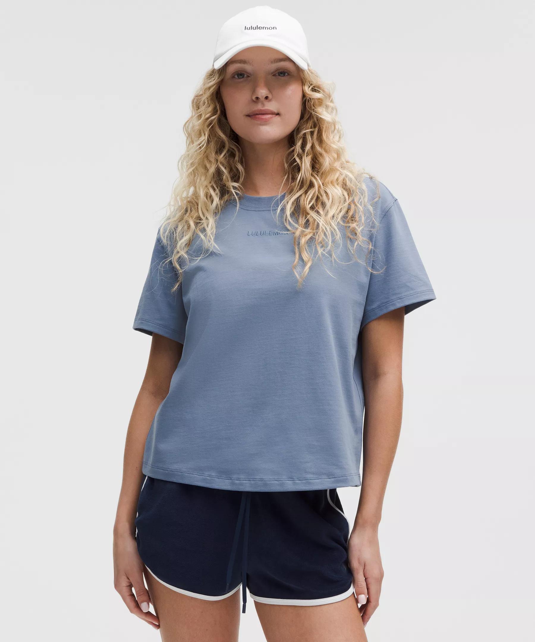Relaxed-Fit Cotton Jersey T-Shirt *Wordmark Product Image
