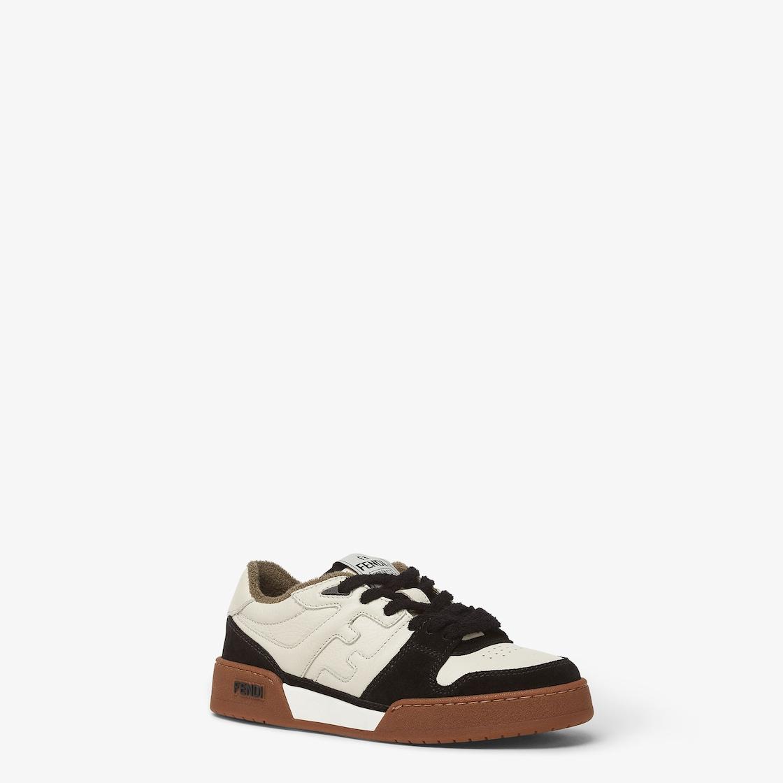 Fendi MatchLow tops in black suede Product Image