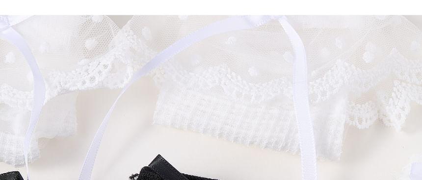 Lace Trim Crew Socks Set Product Image