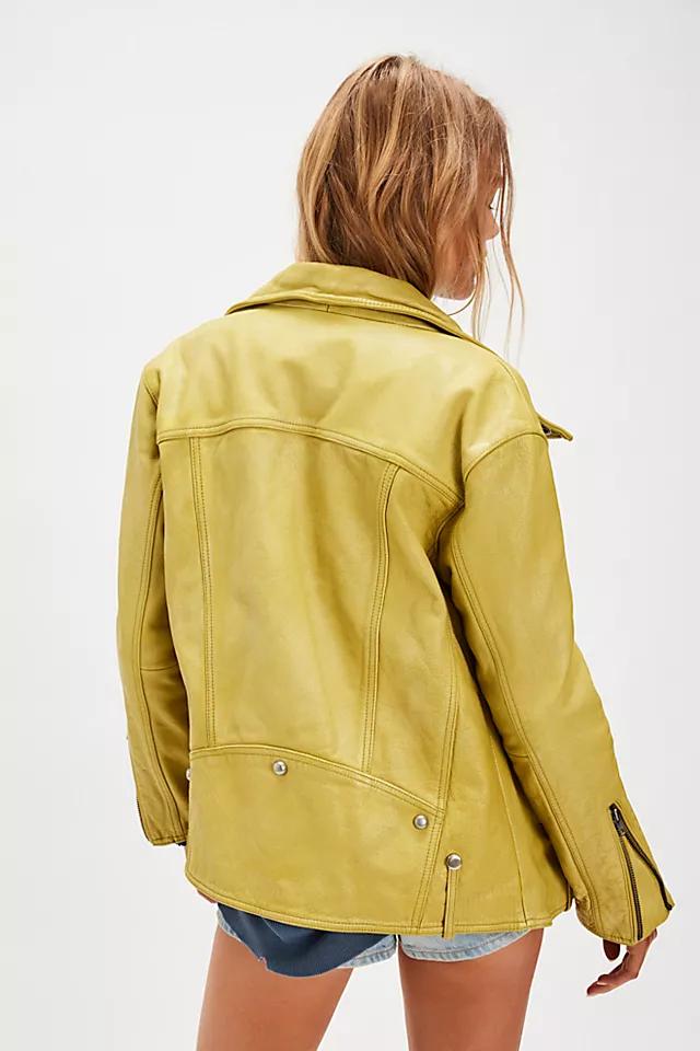 We The Free Jealousy Leather Moto Jacket Product Image