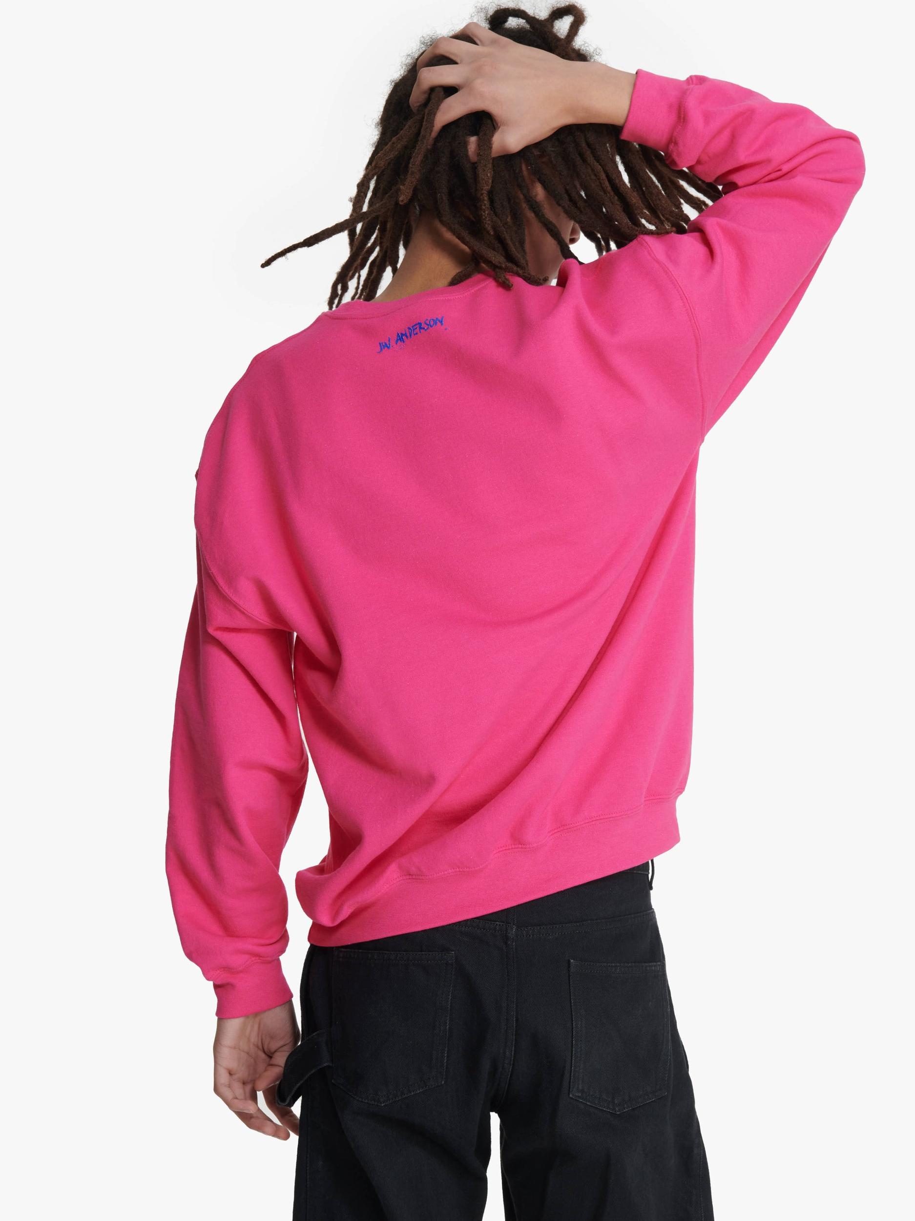 JW ANDERSON X QUEER SWEATSHIRT WITH TEXT PRINT Product Image