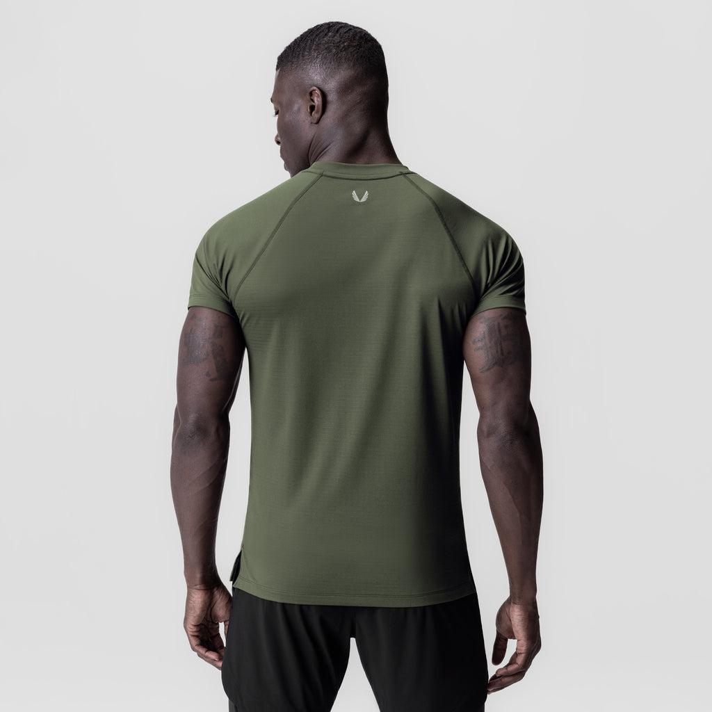 0839. 3D-Lite® 2.0 Lycra® Fitted Tee - Space Grey "OTWR" Product Image