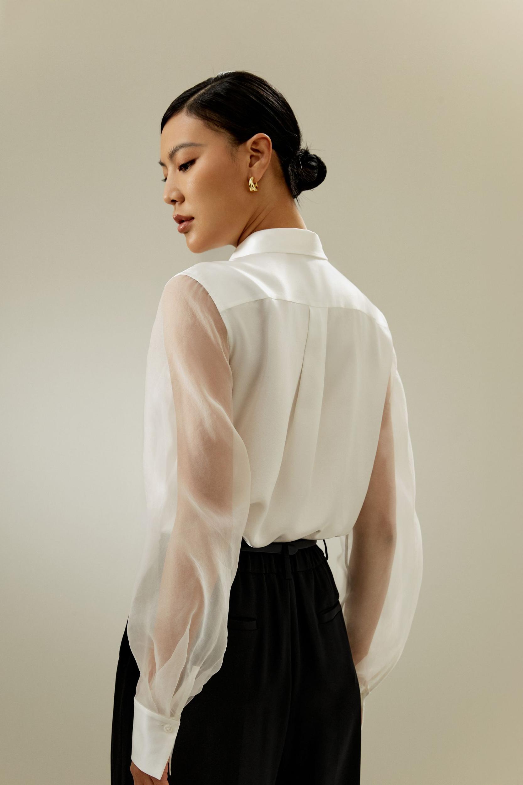 Ethereal Silk Shirt Product Image