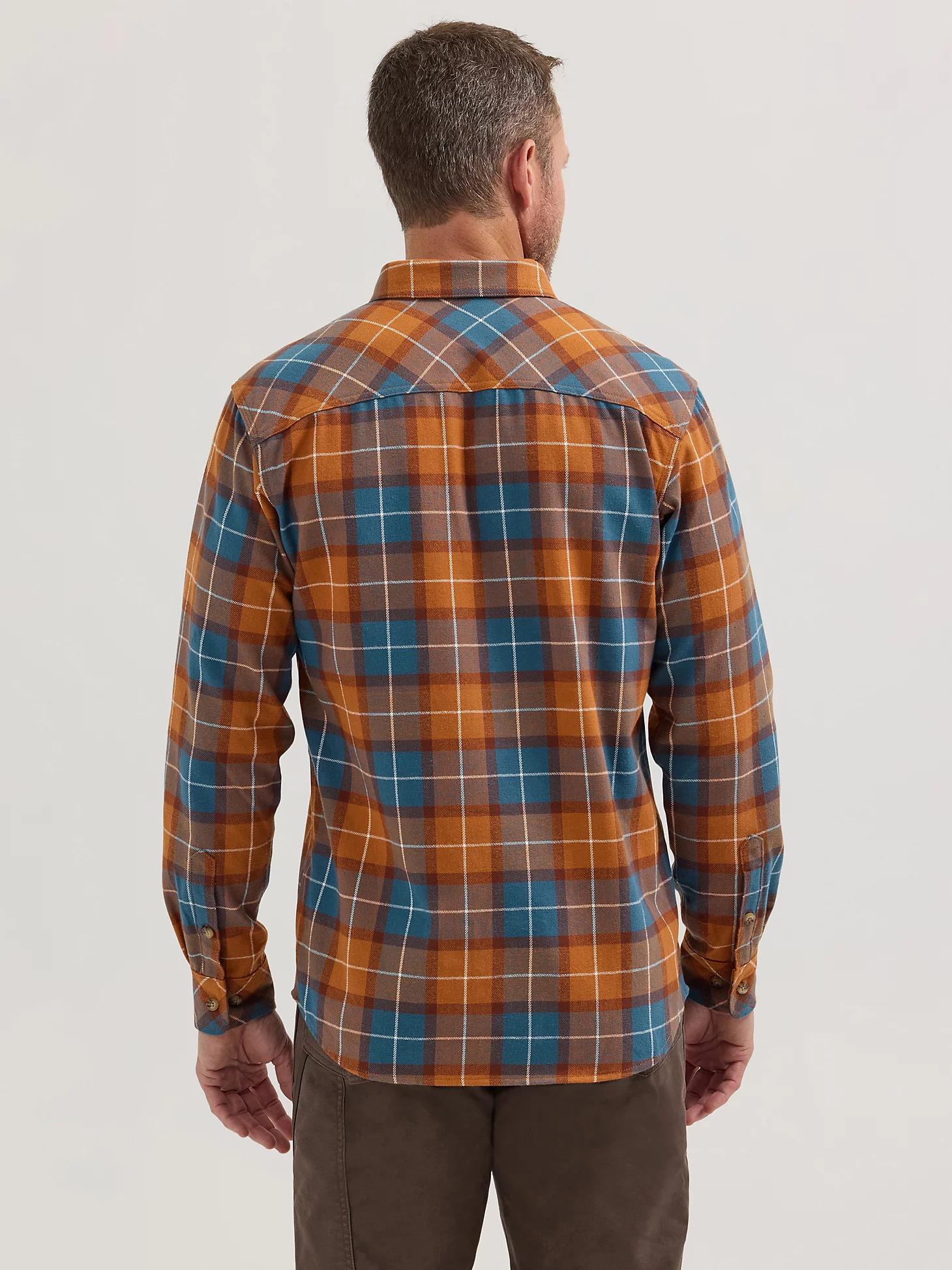 Wrangler® RIGGS Workwear® Lightweight Flannel Plaid Work Shirt | Men's SHIRTS | Wrangler® Product Image