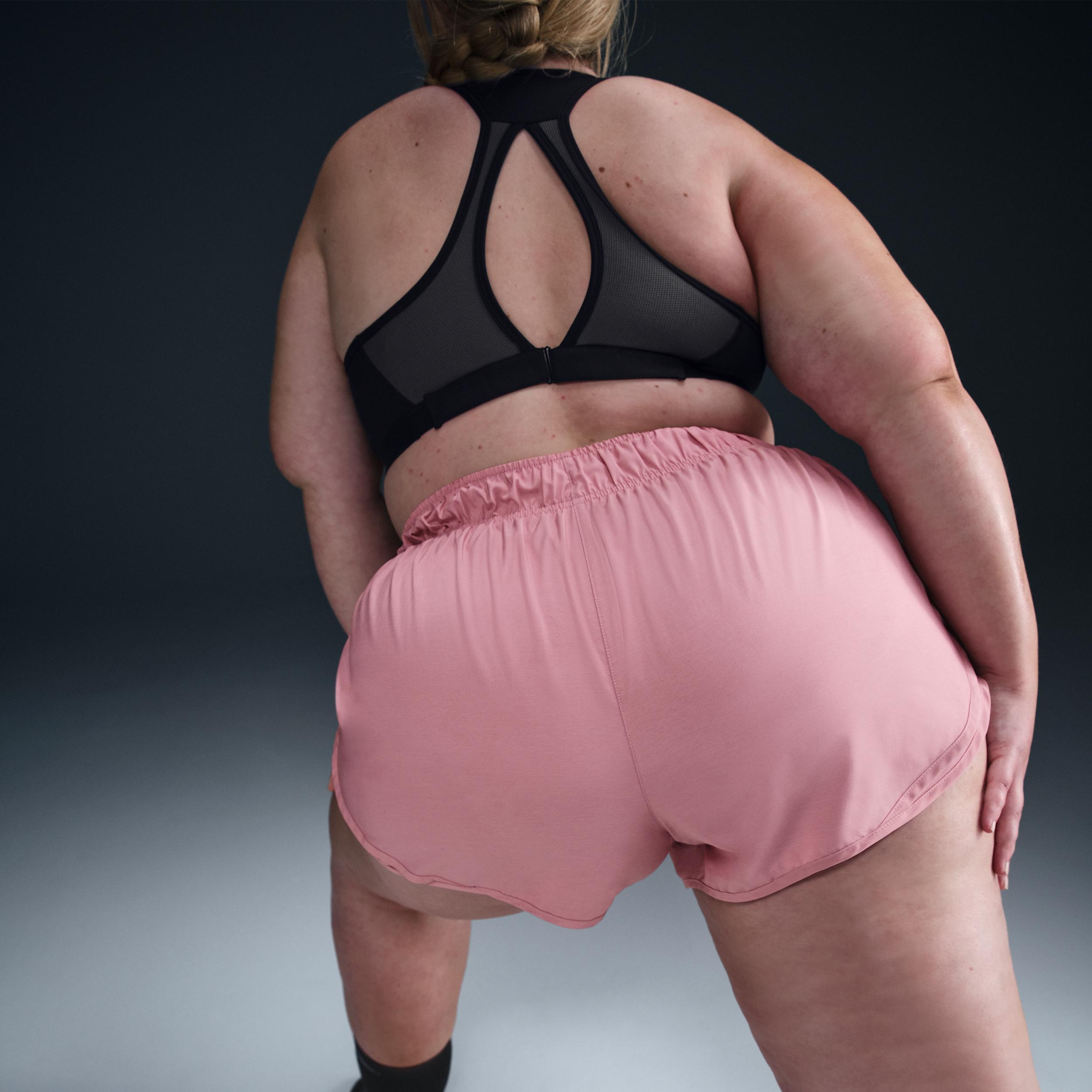 Nike Women's Tempo Dri-FIT Mid-Rise 3" Brief-Lined Running Shorts (Plus Size) Product Image