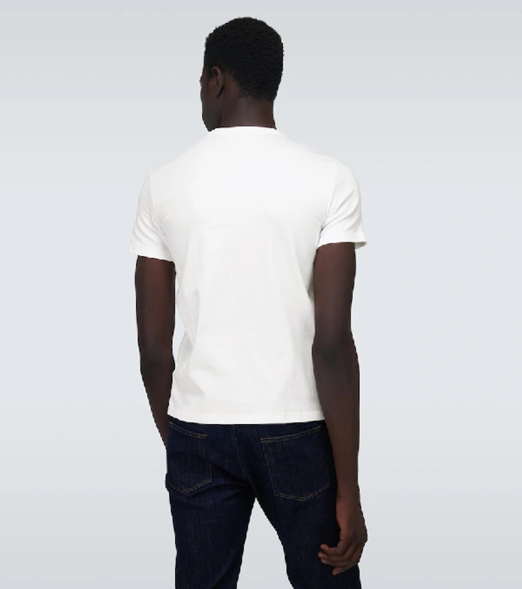 TOM FORD Slim-fit Lyocell And Cotton-blend Jersey T-shirt In Neutrals Product Image