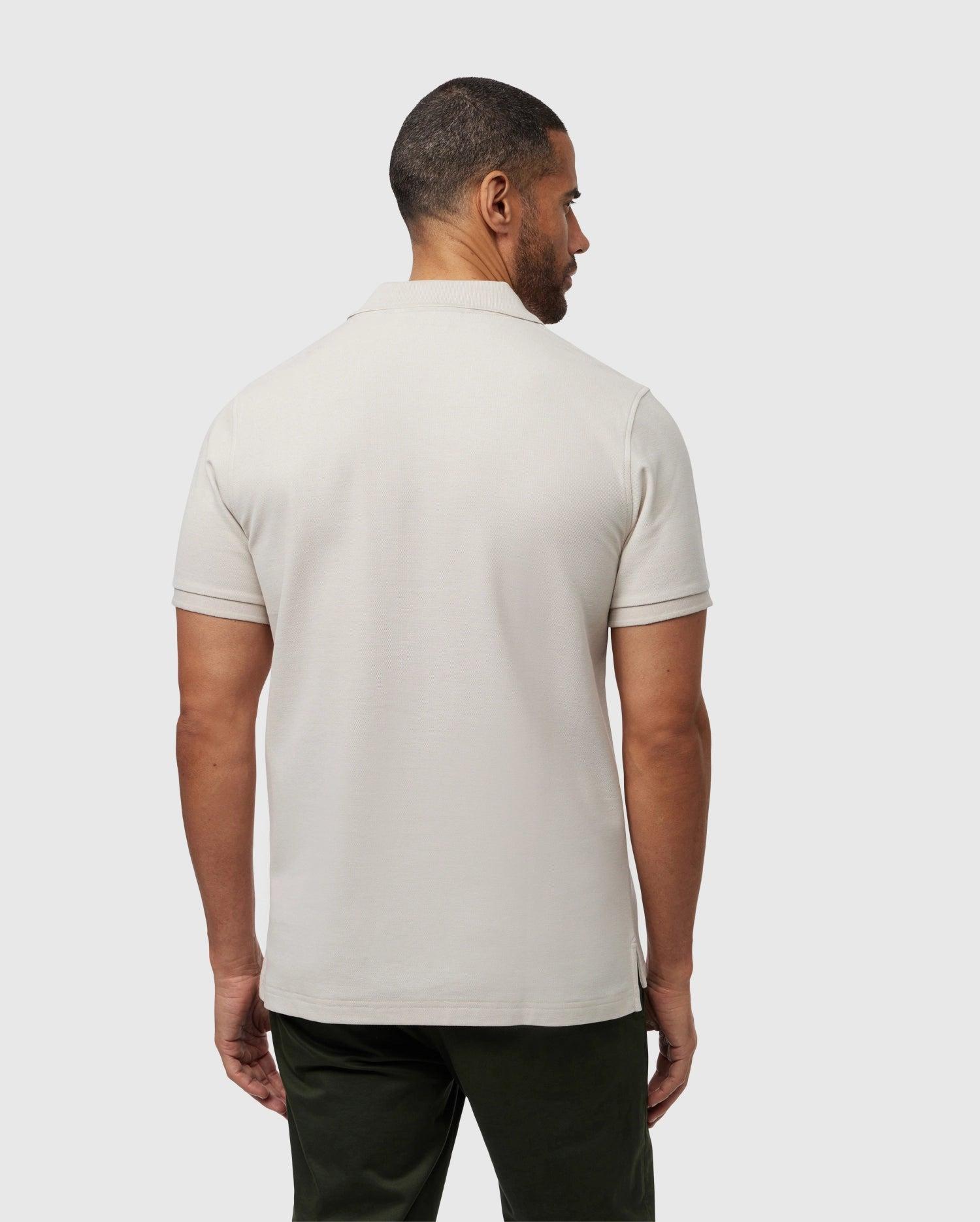 MENS CLASSIC PIQUE POLO SHIRT - B6K001B200 Male Product Image