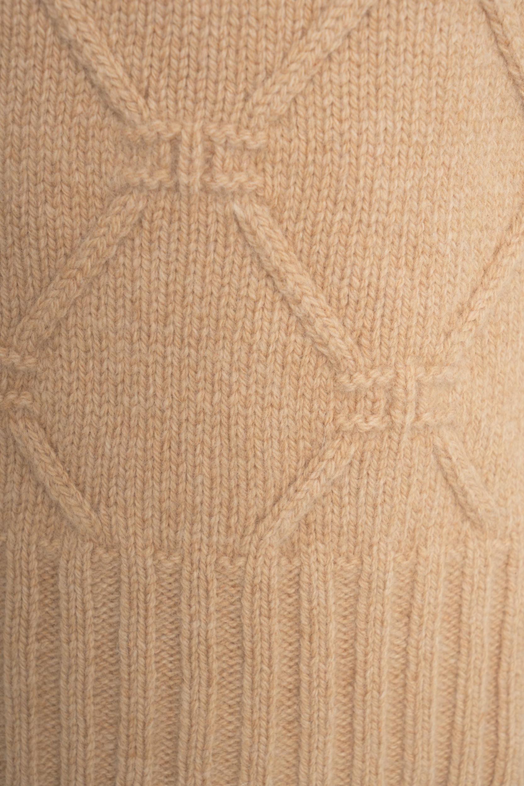 High neck wool sweater Product Image