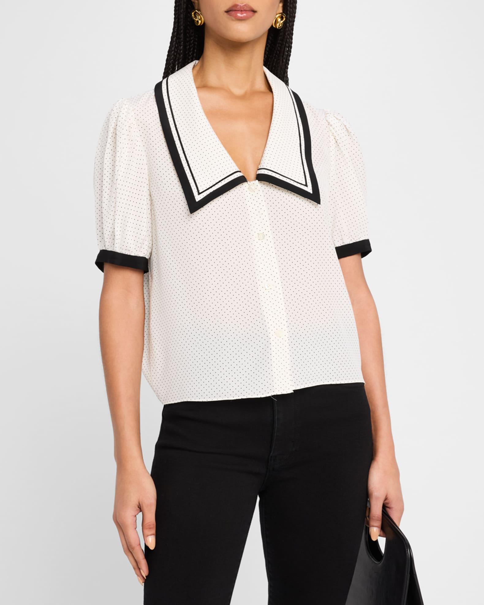 ​The Polka Dot Sailor Blouse Product Image