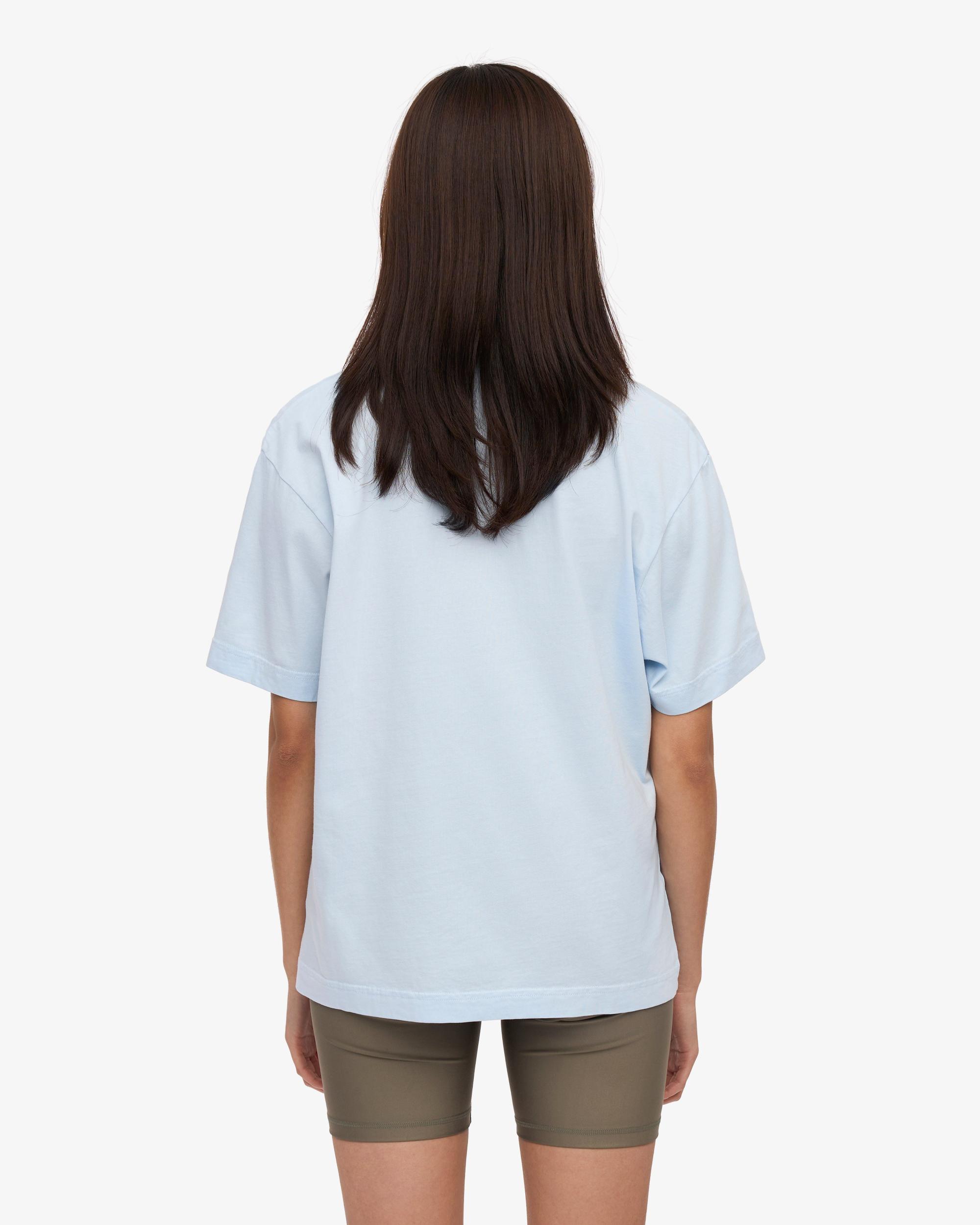Oversized Organic T-Shirt - Polar Blue Product Image