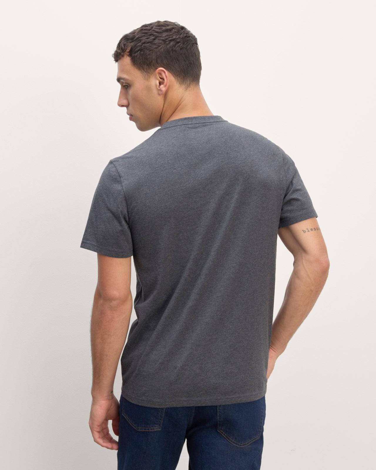 Mens Essential Organic V-Neck T-Shirt by Everlane Product Image