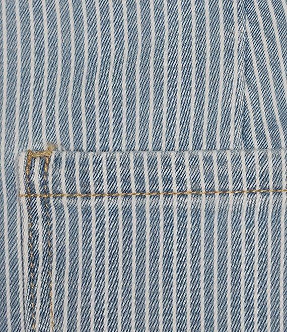 Westbound Button Embellished Pull-On Marina Shorts Product Image