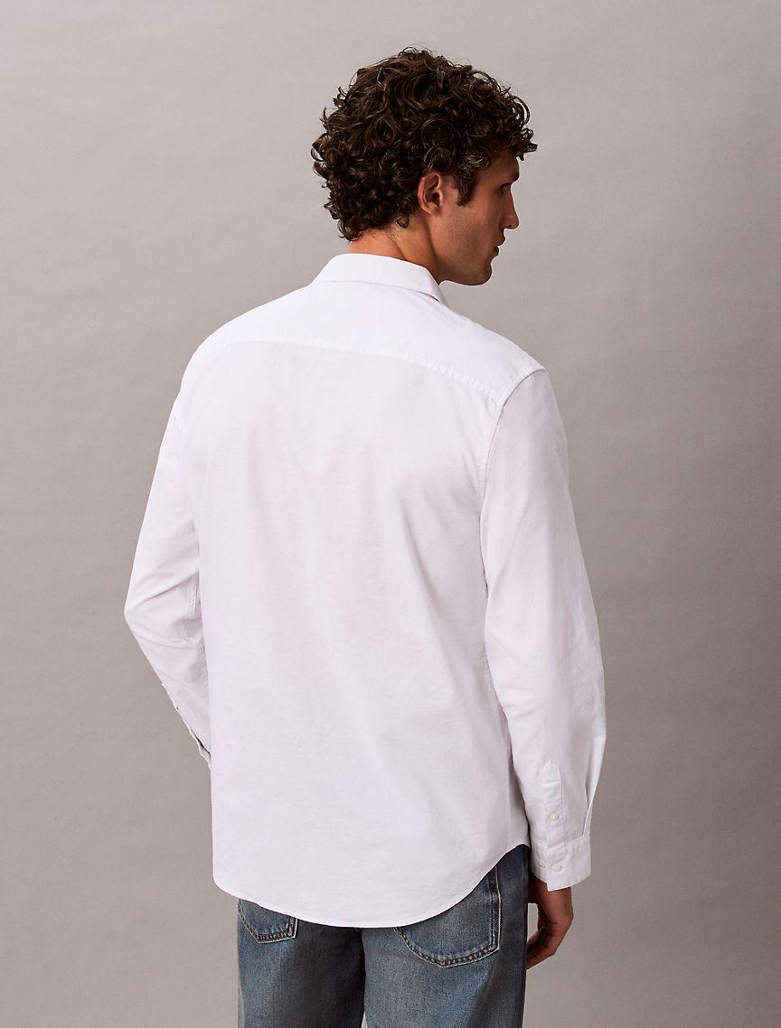 Solid Oxford Classic Button-Down Shirt Product Image