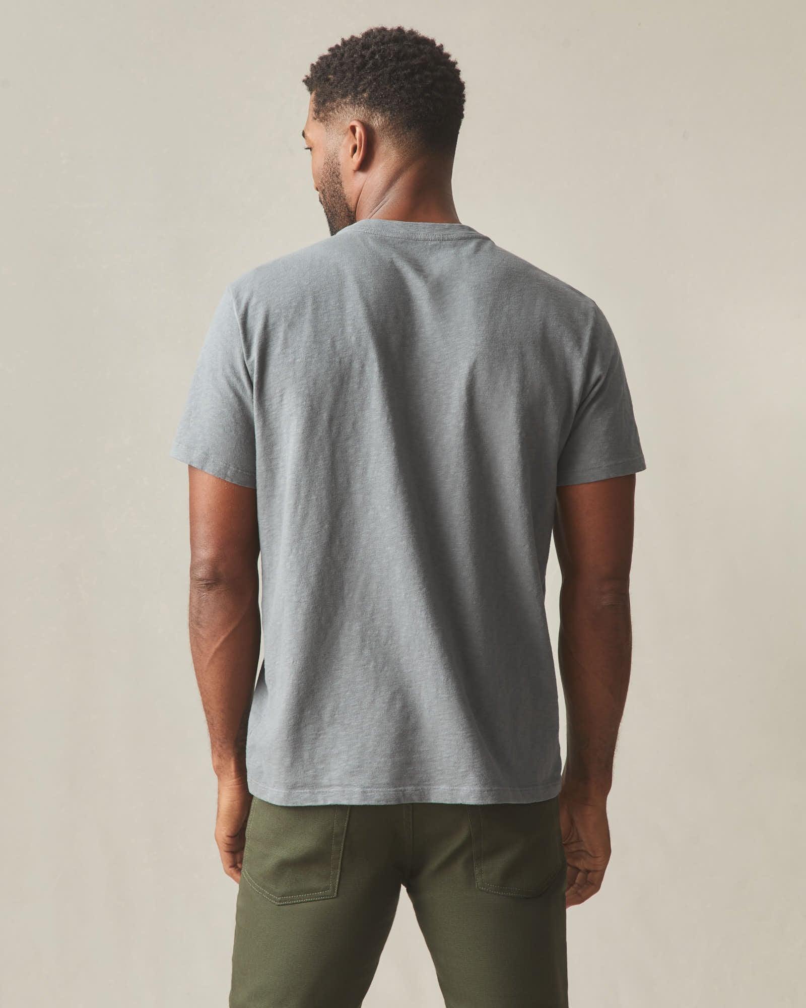Men's Premium Slub Crew Tee - Lava Smoke Product Image