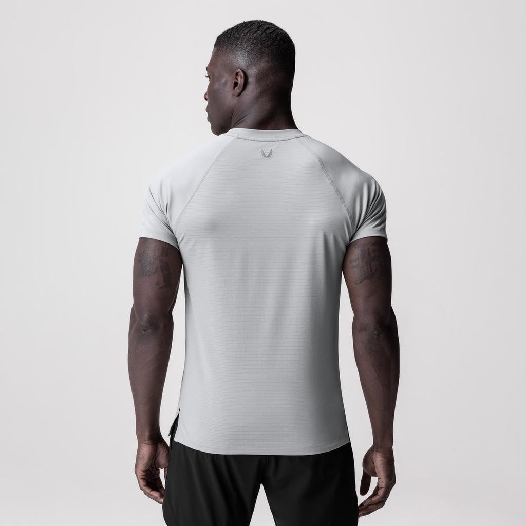 0839. 3D-Lite® 2.0 Lycra® Fitted Tee - Slate Grey "OTWR" Product Image