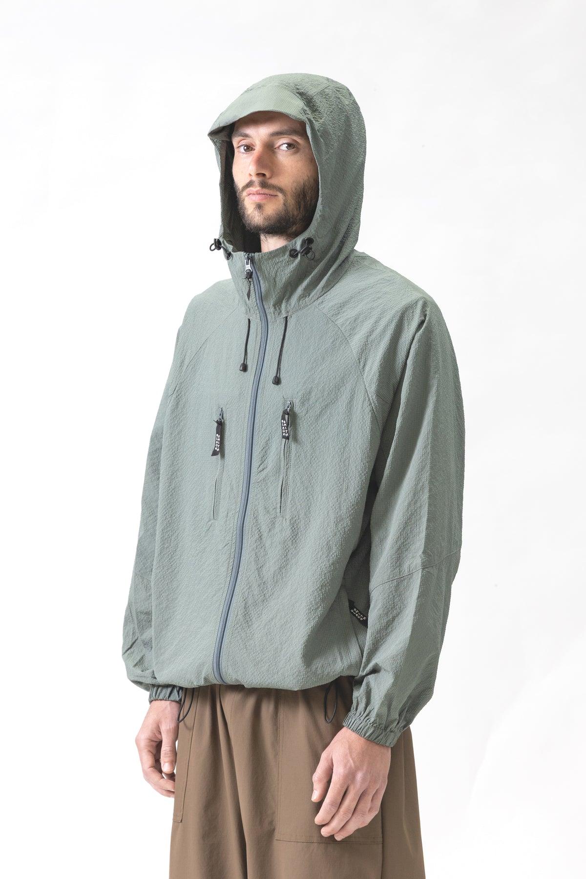 Blacksmith - Crinkle Windbreaker - Sage Product Image
