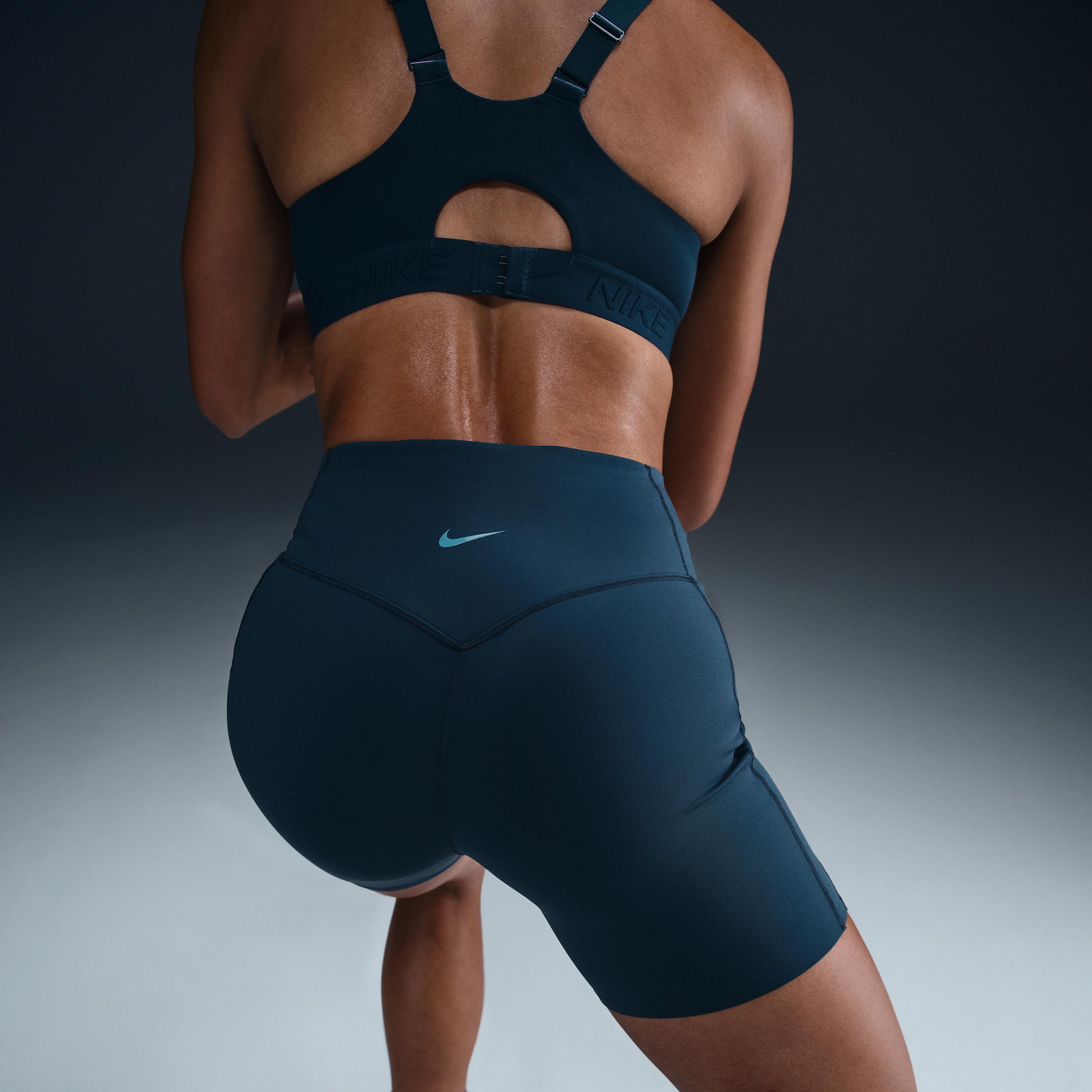 Nike Women's Universa High-Waisted 5" Biker Shorts with No Front Seam Product Image