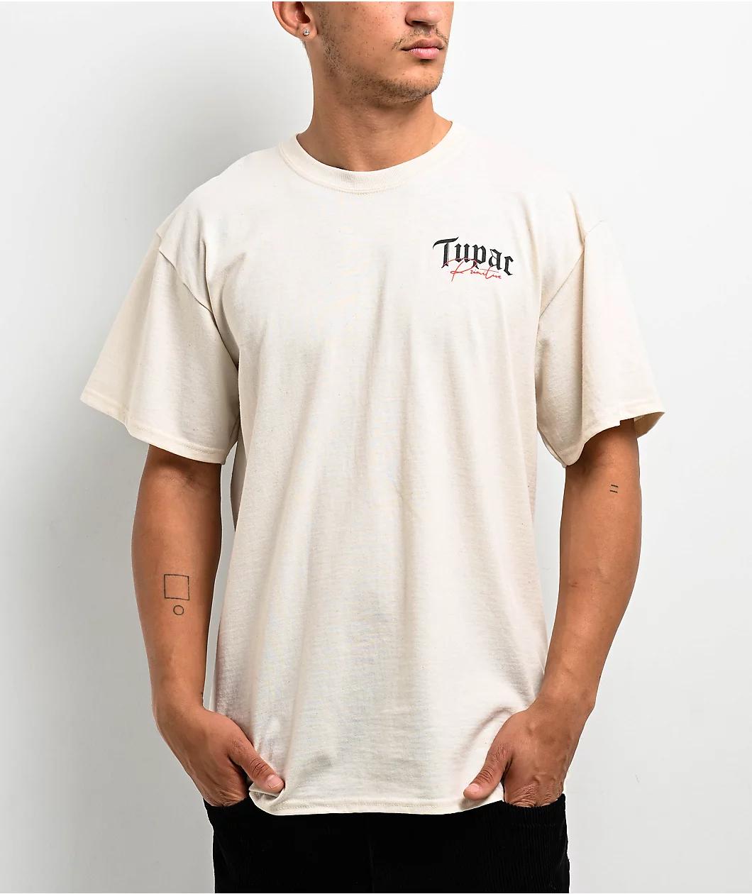 Primitive x Tupac Royalty Cream T-Shirt Product Image