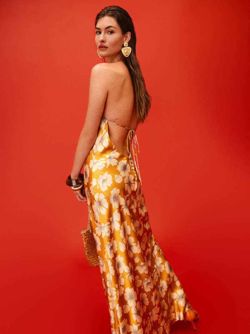 Jeany Silk Dress Product Image