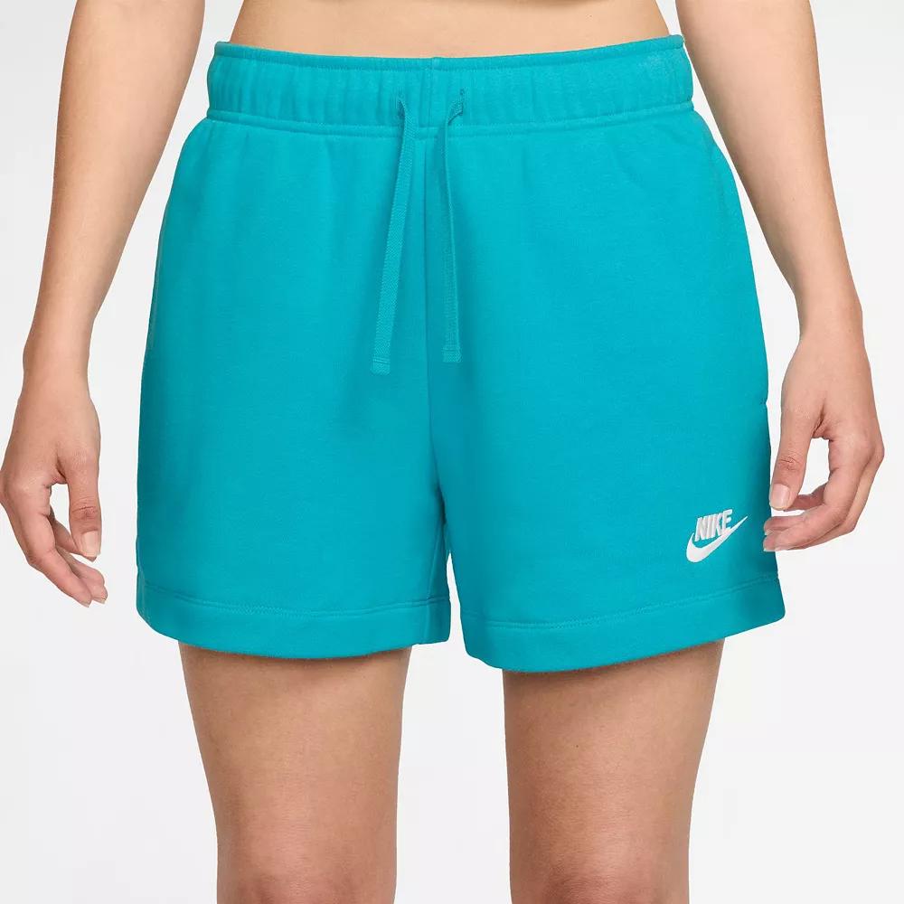 Womens Nike Sportswear Club Fleece Mid-Rise Shorts | DQ5802-345 Product Image
