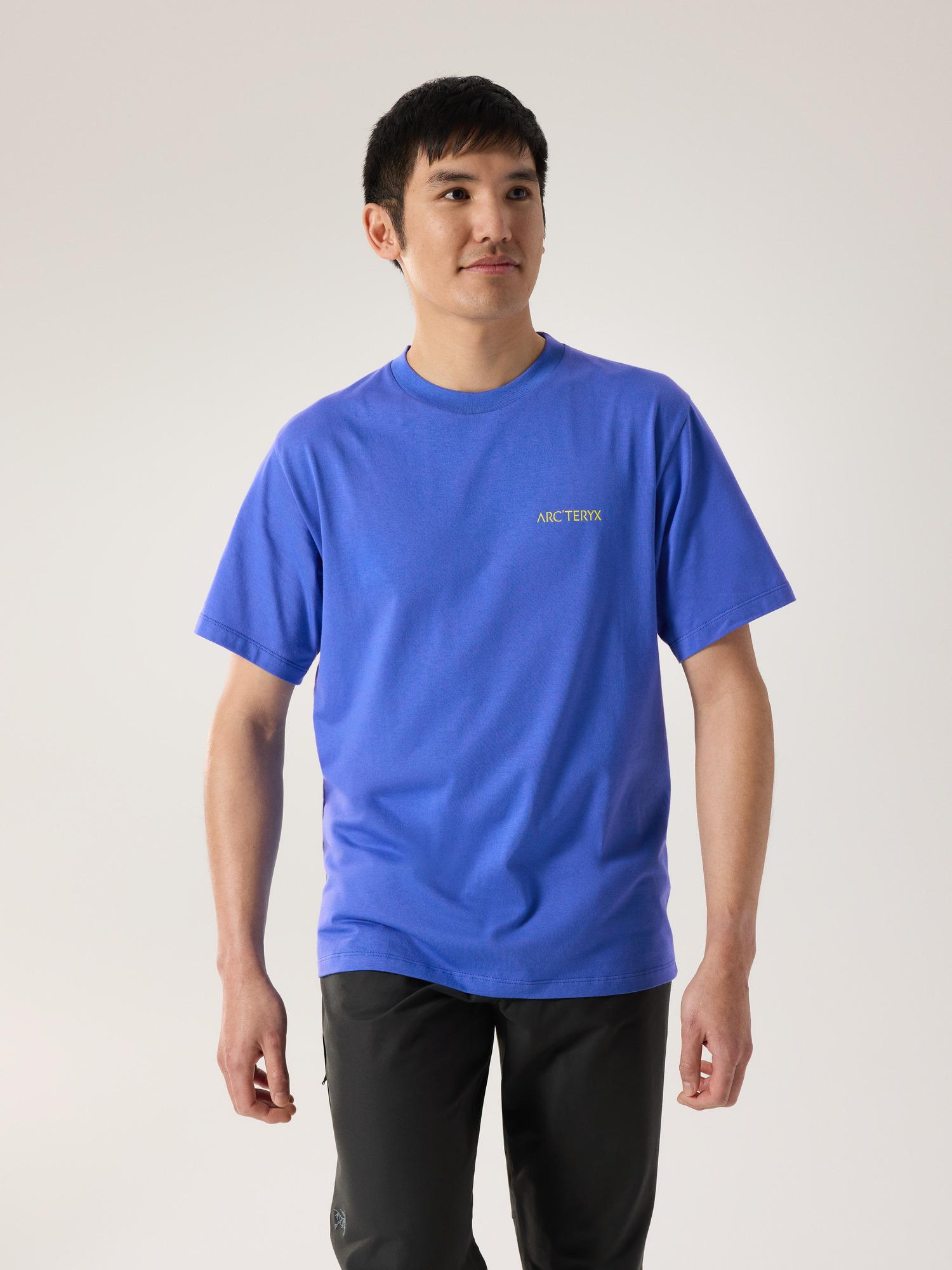 Kragg SL Cotton Blurred Bird Shirt SS Men's Product Image