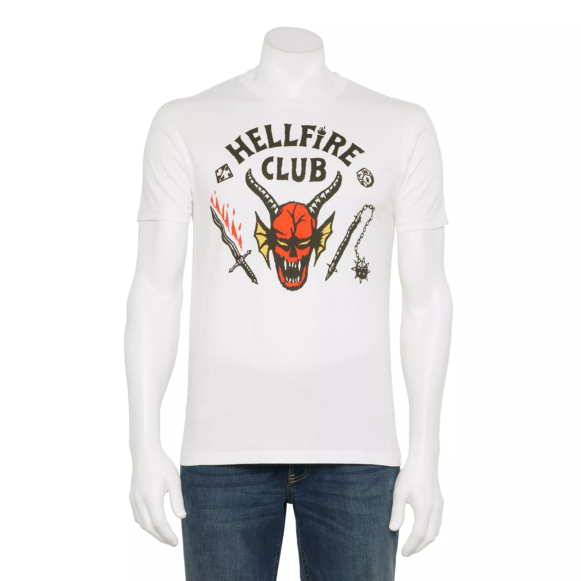 Men's Hellfire Club Tee, Size: XXL, White Product Image