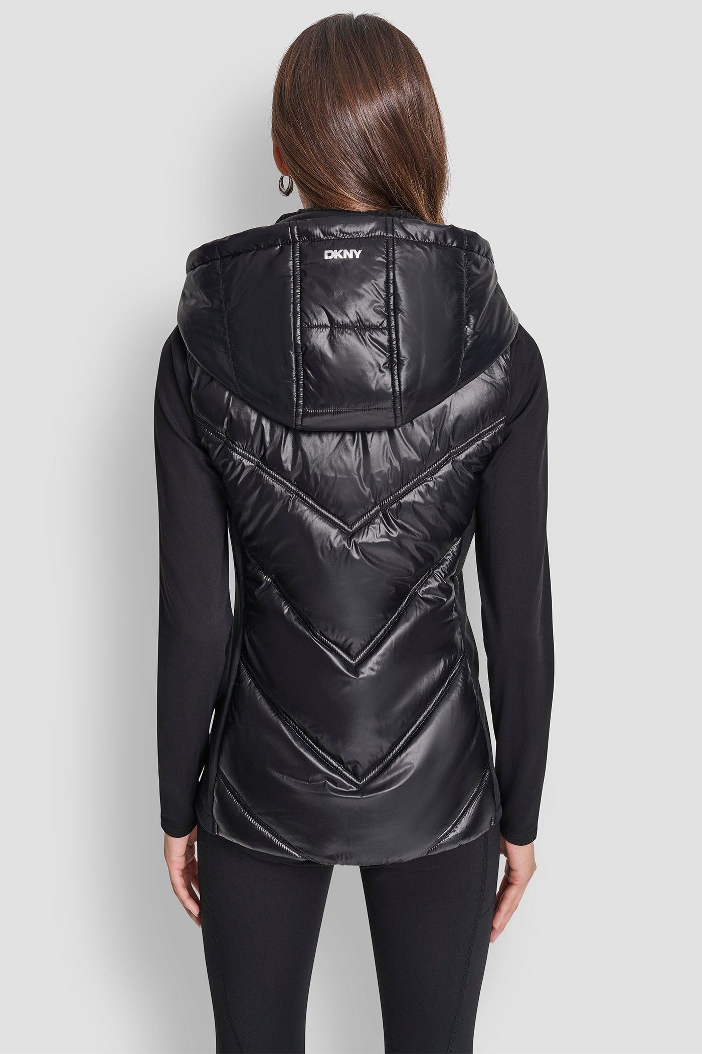 SCUBA-PANELED PUFFER VEST Product Image
