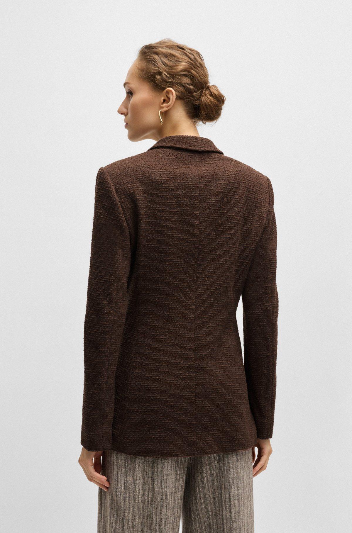 Slim-fit jacket in tweed Product Image