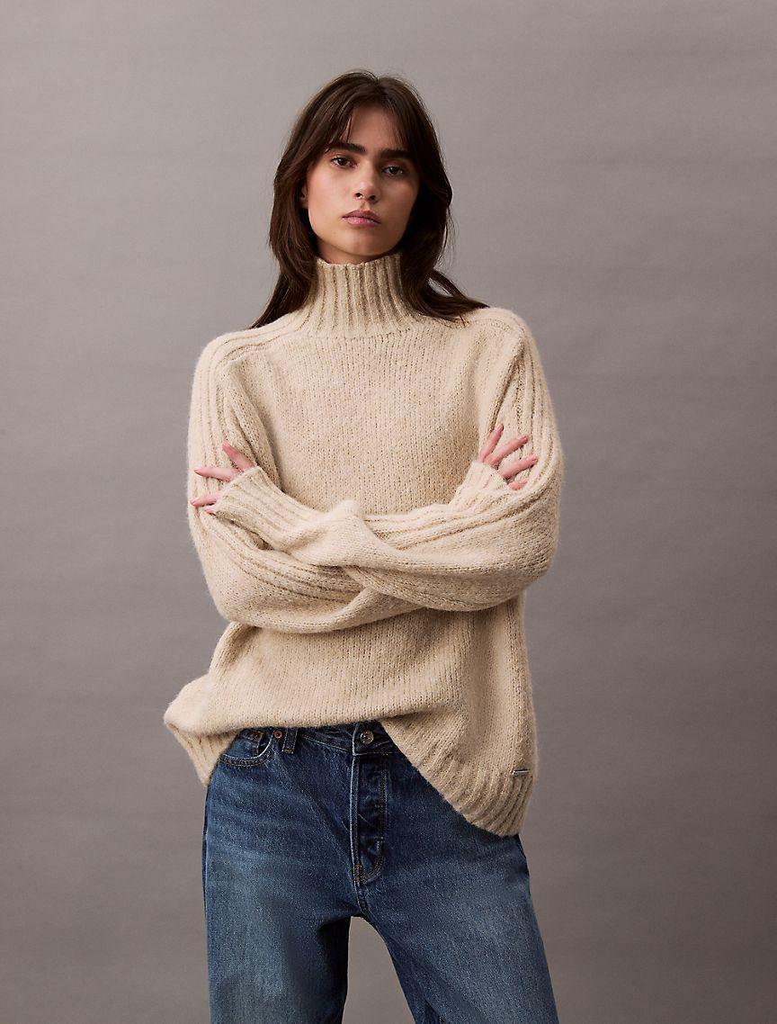 Relaxed Turtleneck Sweater Product Image