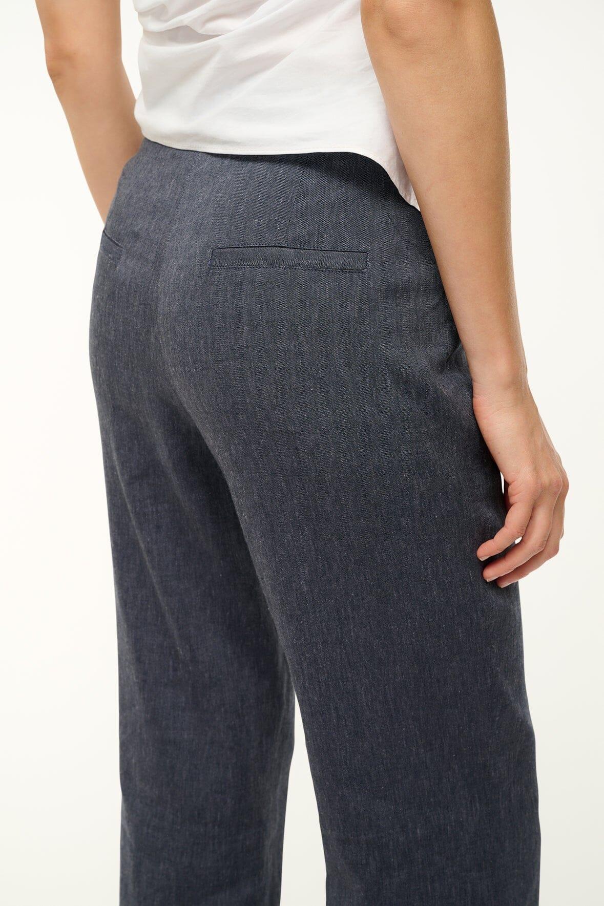 KNACK LINEN PANT | CHAMBRAY Product Image