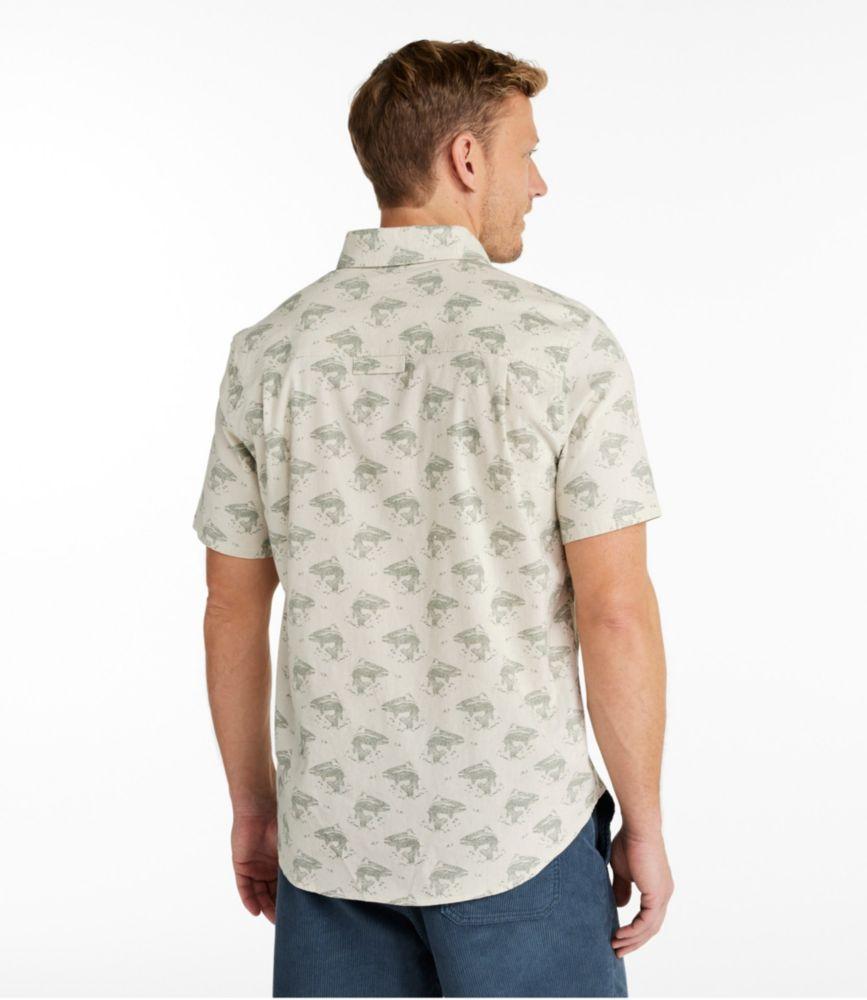 
                            
                                
                                    
                                
                            Men's Stonecoast Hemp Shirt, Short-Sleeve, Slightly Fitted Untucked Fit, Print
                         Product Image