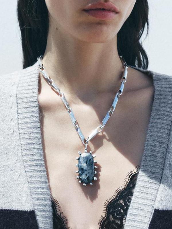 Normcore Chains Geometric Necklaces Accessories Product Image