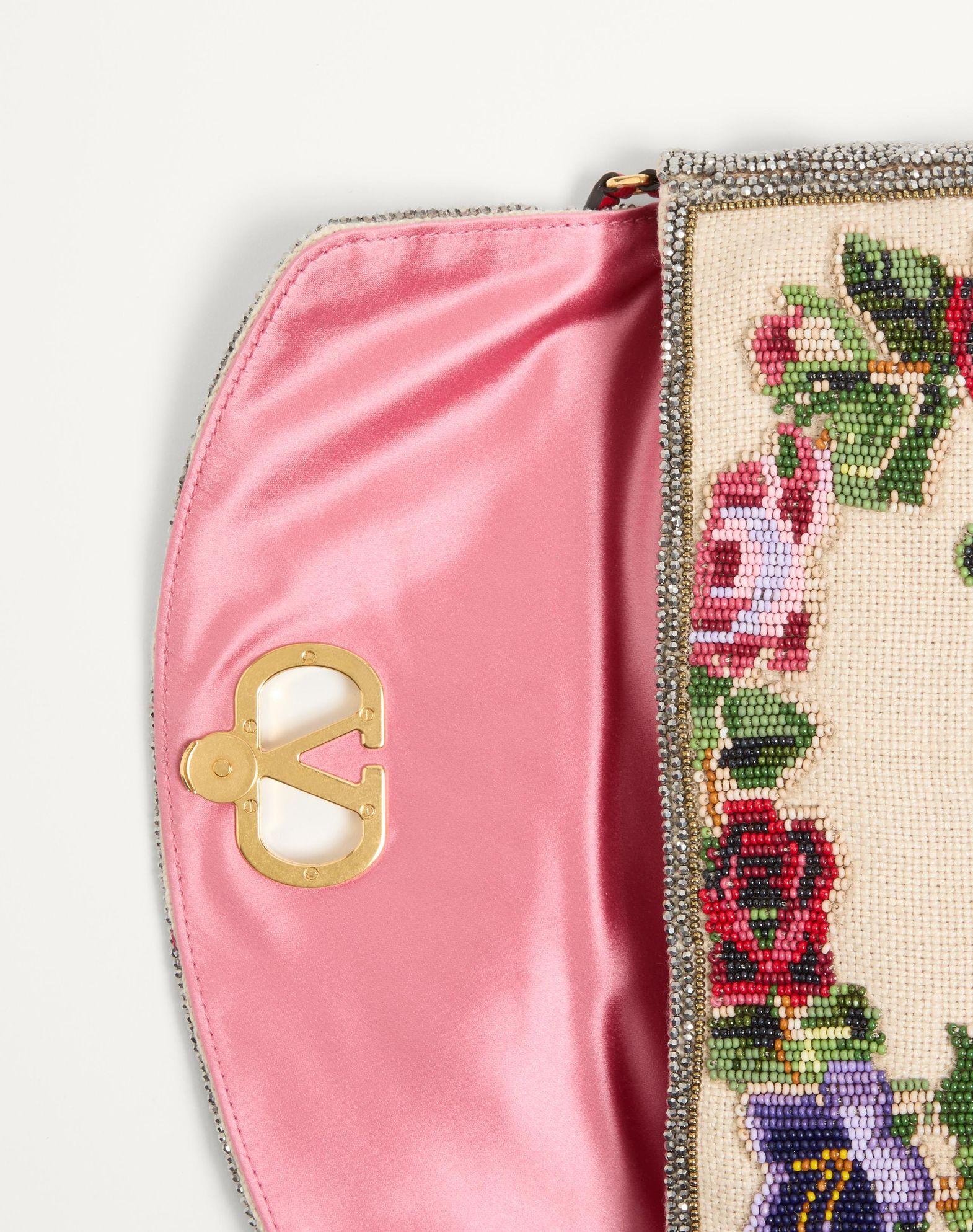 Valentino Garavani Vain Soft Embroidered Small Shoulder Bag Product Image