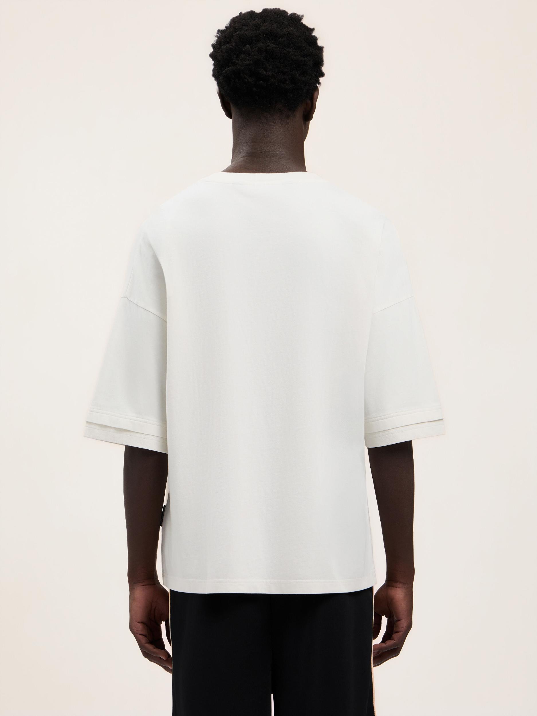 Curved Logo Loose Double T-Shirt Product Image