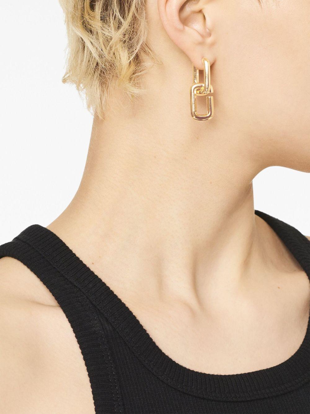 The J Marc chain-link earrings Product Image