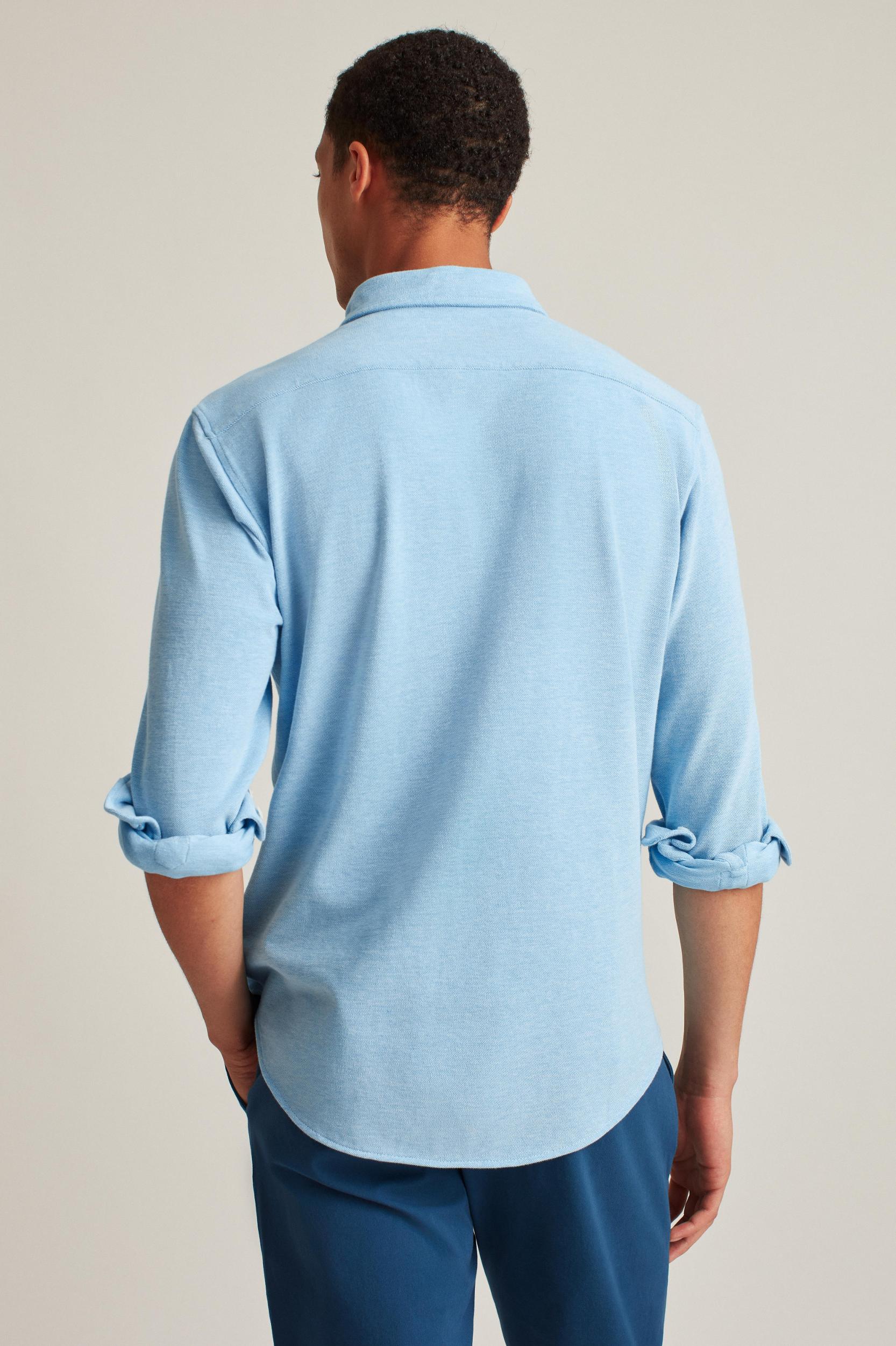 Knit Oxford Shirt Product Image