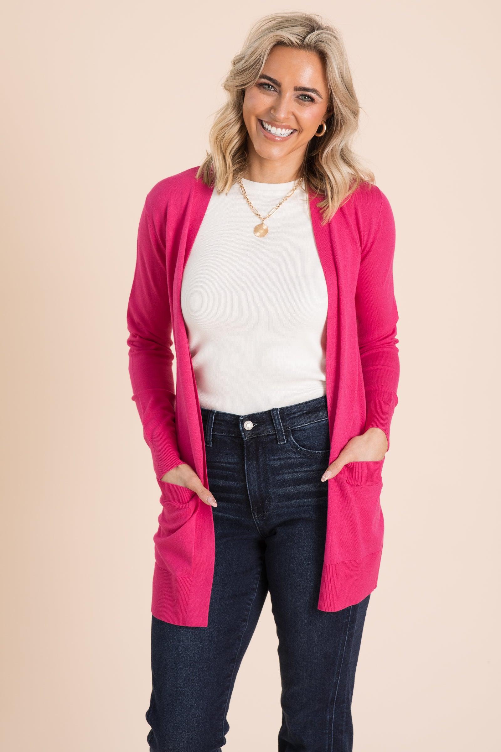 Lightweight Mid Length Cardigan Product Image