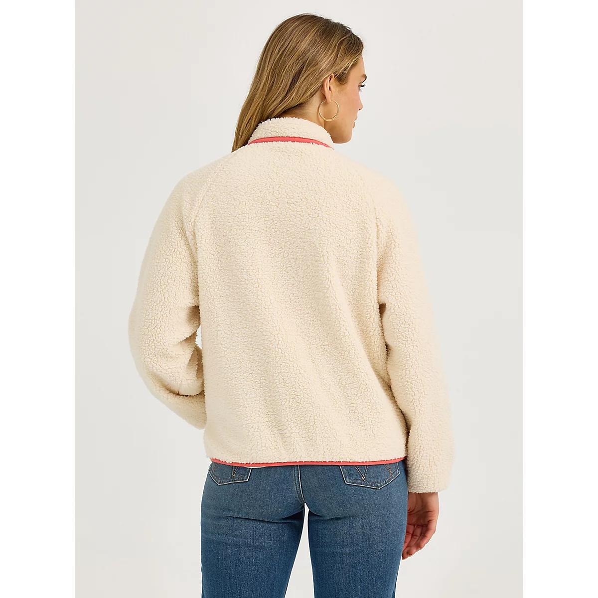 Women's Wrangler Retro® Half-Snap Sherpa Pullover Product Image