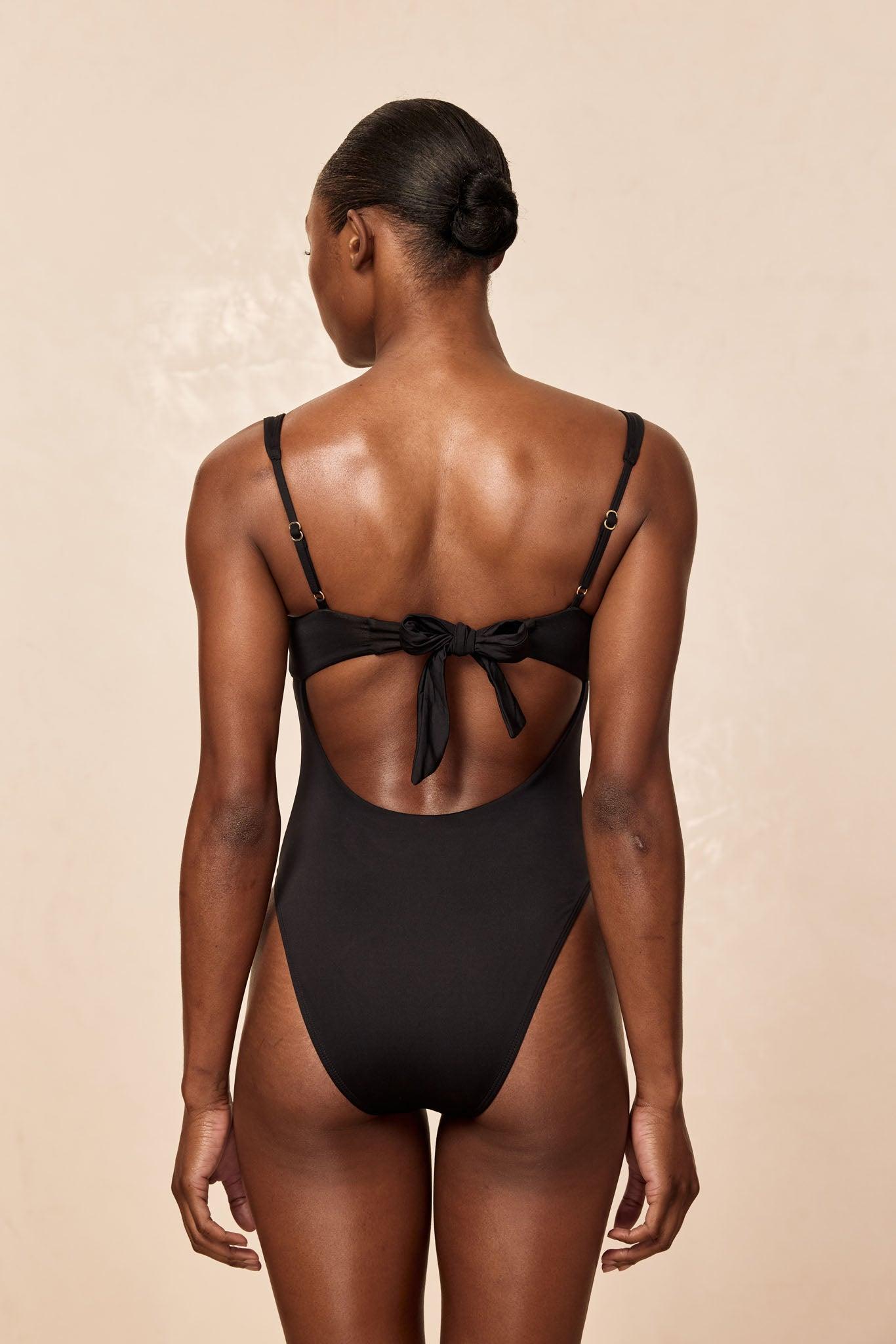 Clovelly One Piece - Black Product Image