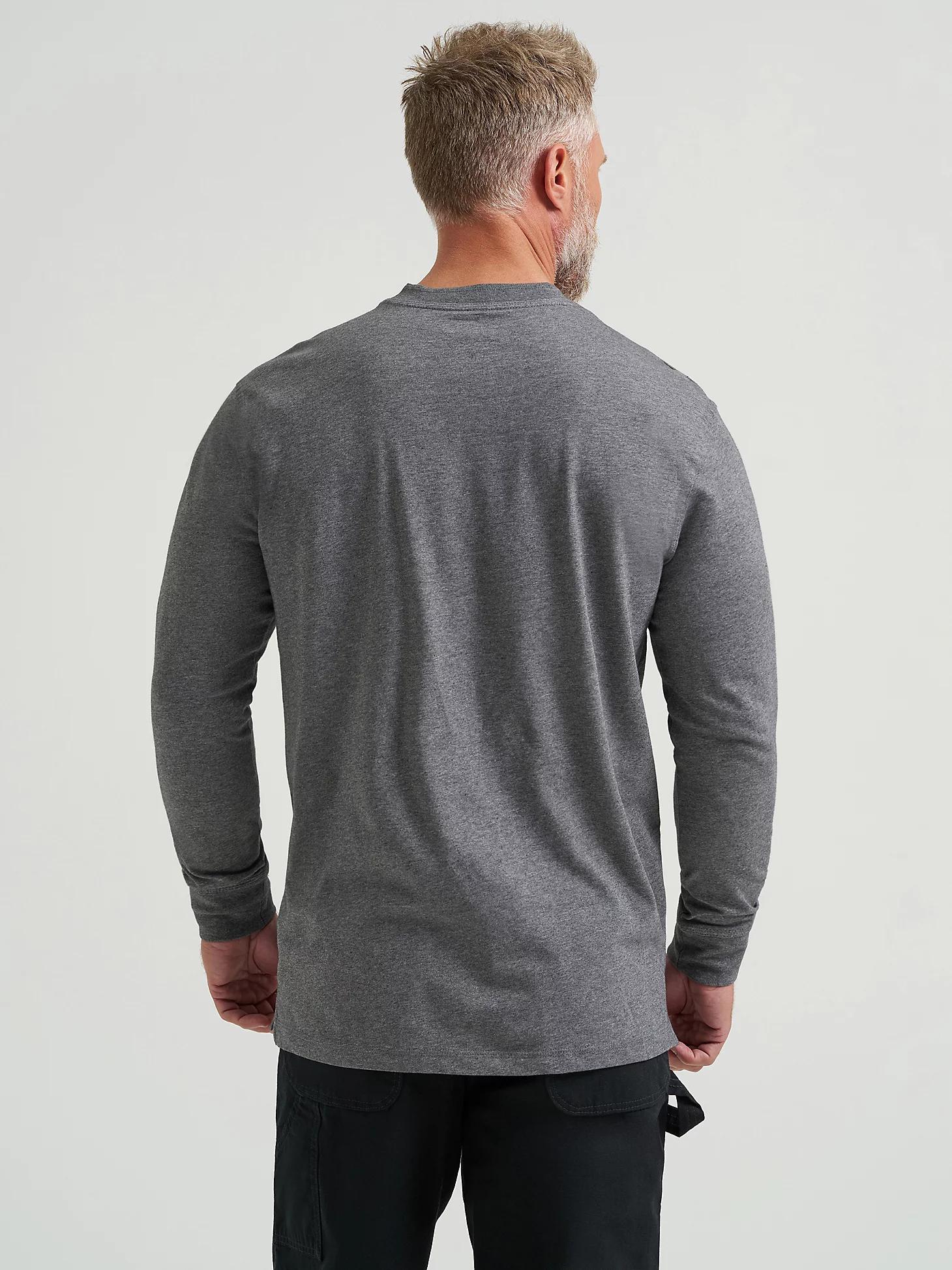 Wrangler® RIGGS Workwear® Long Sleeve Solid Henley | Men's SHIRTS | Wrangler® Product Image