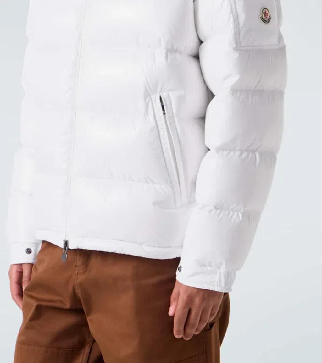 MONCLER Maya Hooded Puffer Jacket In White Product Image