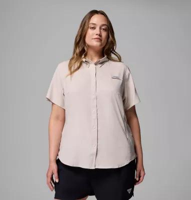 Columbia Womens PFG Tamiami II Short Sleeve Shirt - Plus Size- Product Image