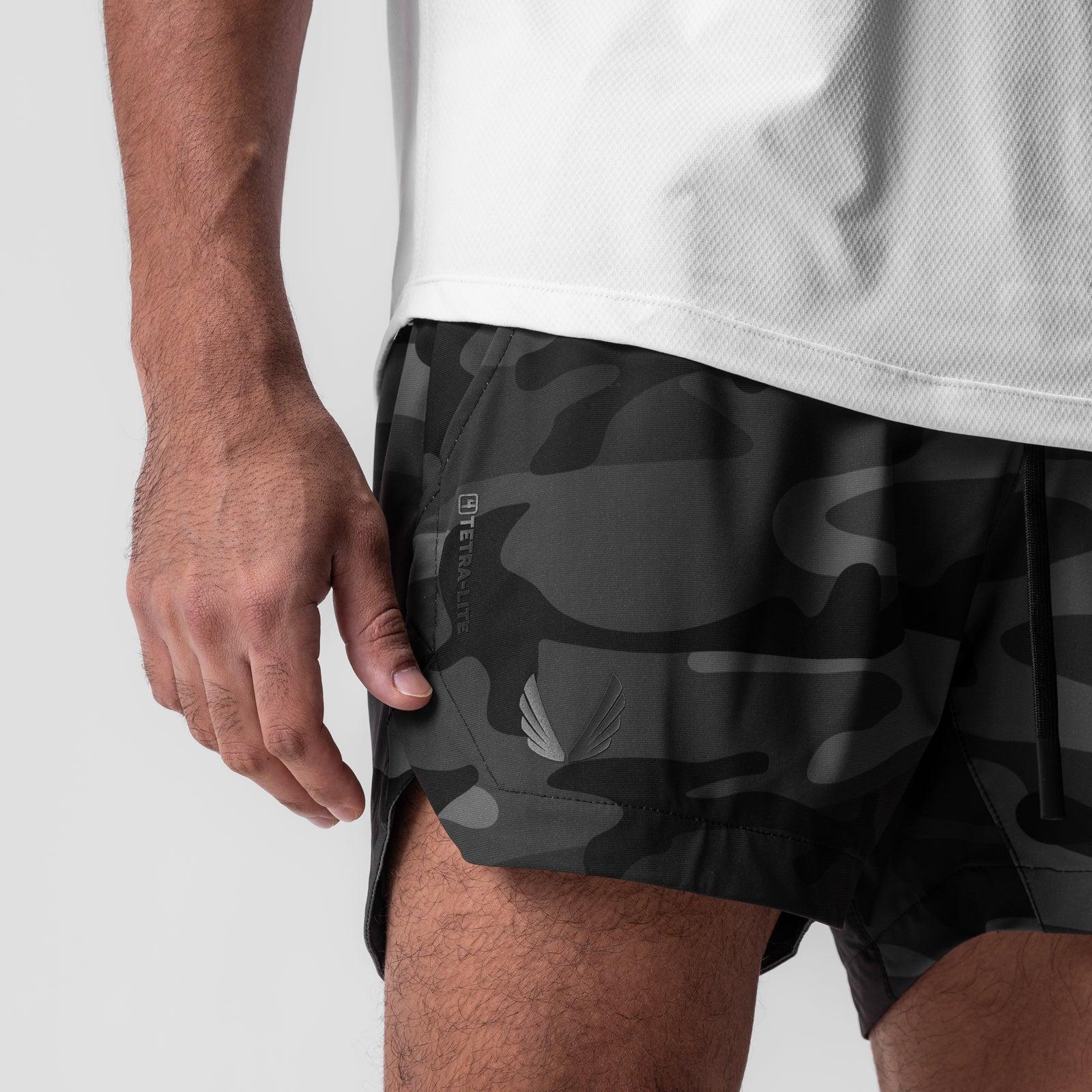 0751. Tetra-Lite® 5" Linerless Short - Black Camo "Wings" Male Product Image