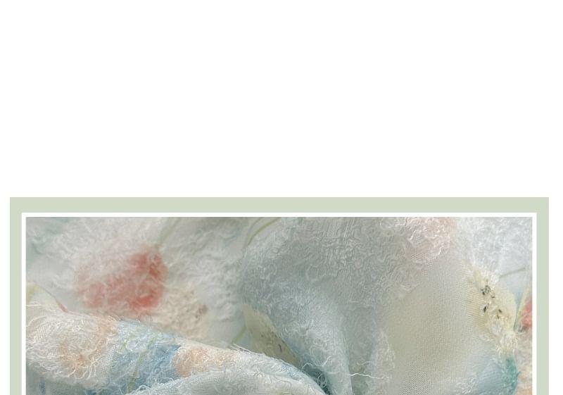 High Rise Floral Print Wide Leg Pants Product Image