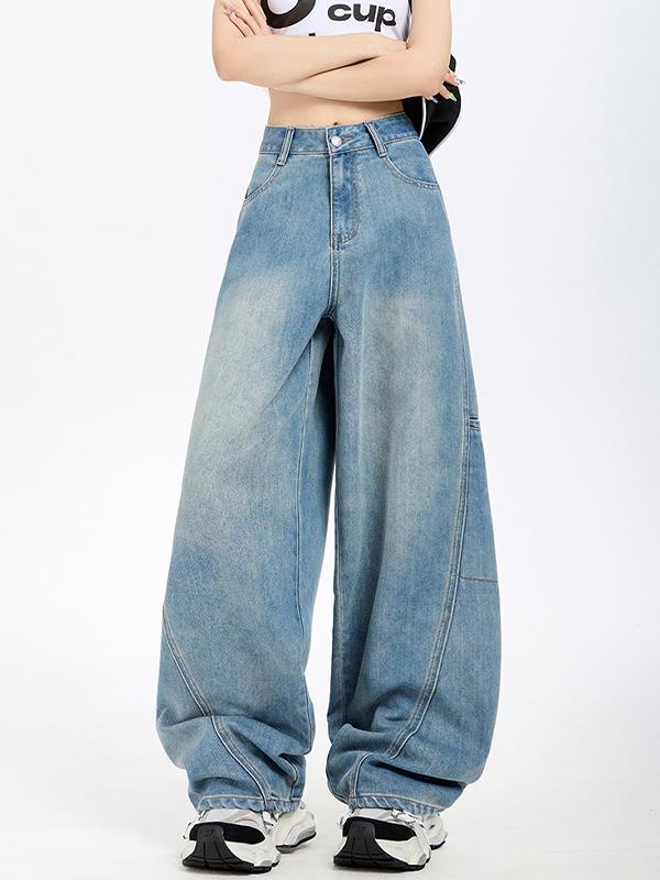 Loose Silhouette Boyfriend Jeans Product Image