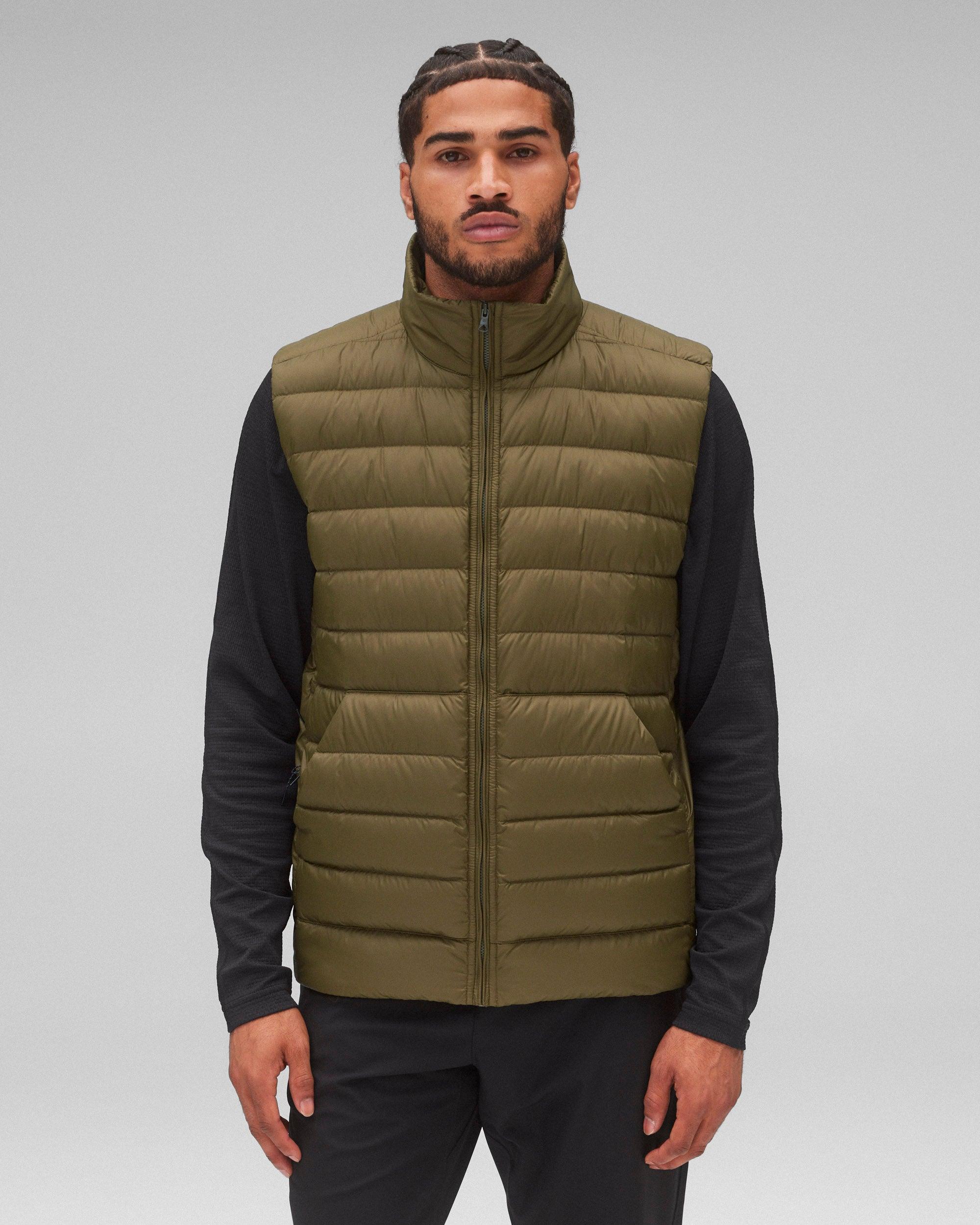 Lightweight Taffeta Warm Up Vest Male Product Image